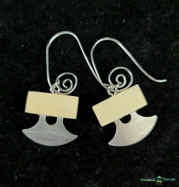 Mammoth Ivory Ulu Earrings