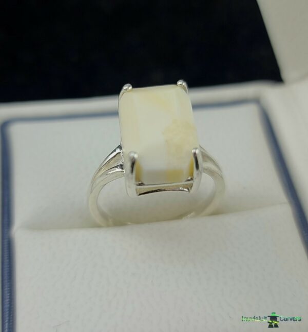 Walrus Ivory Ring - Image 2
