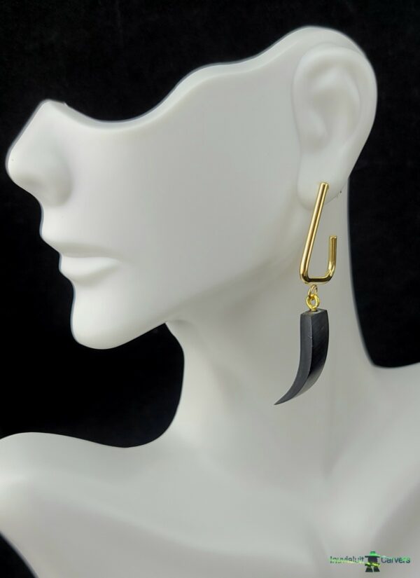 Baleen Claw Earrings