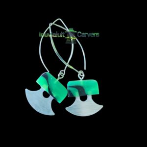 Green Ulu Earrings