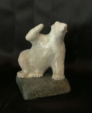 "Sitting Polar Bear"