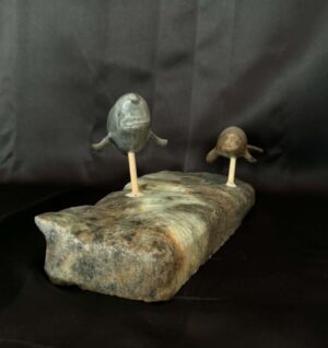 "Mother Whale and Calf"