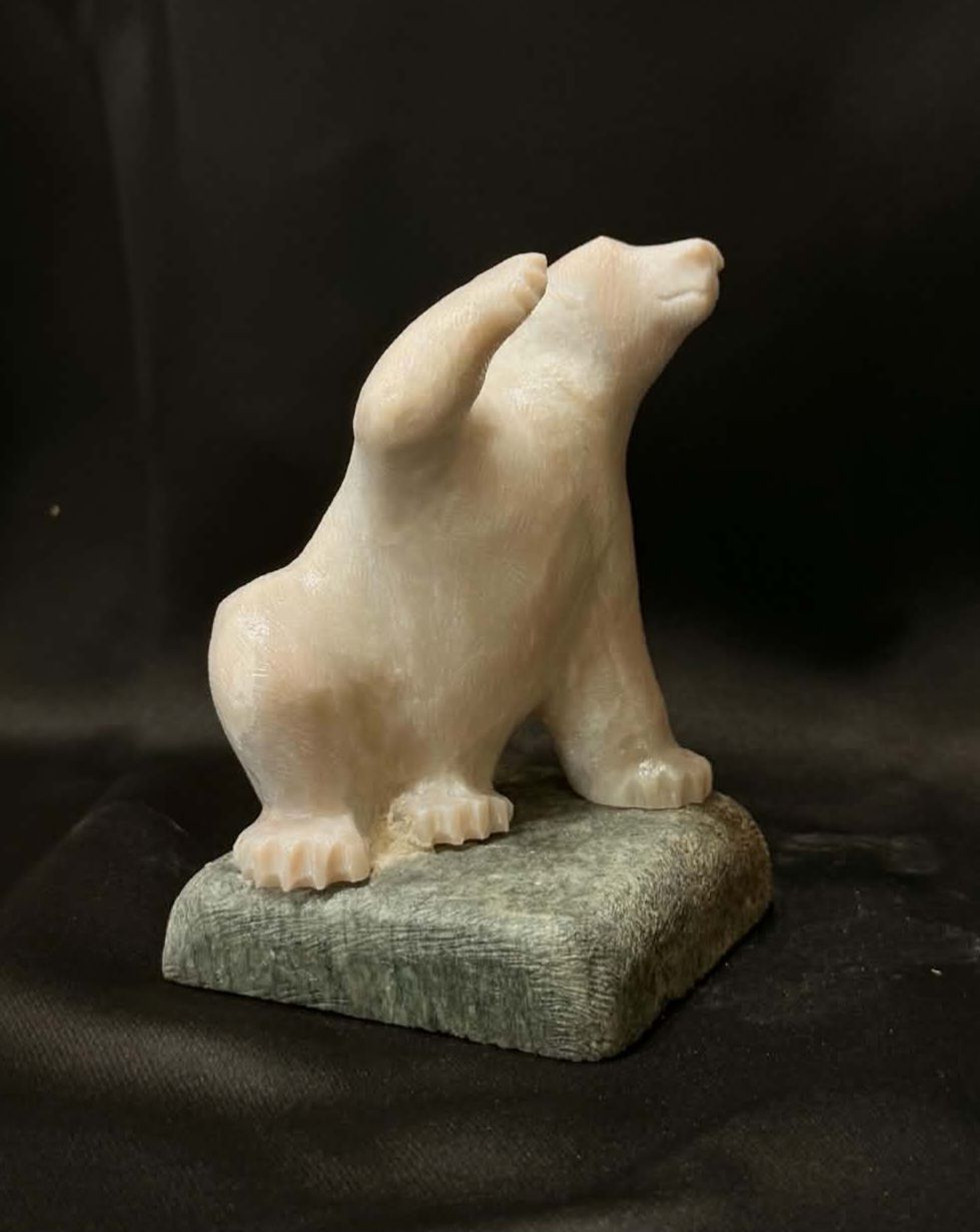 "Sitting Polar Bear" - Image 4